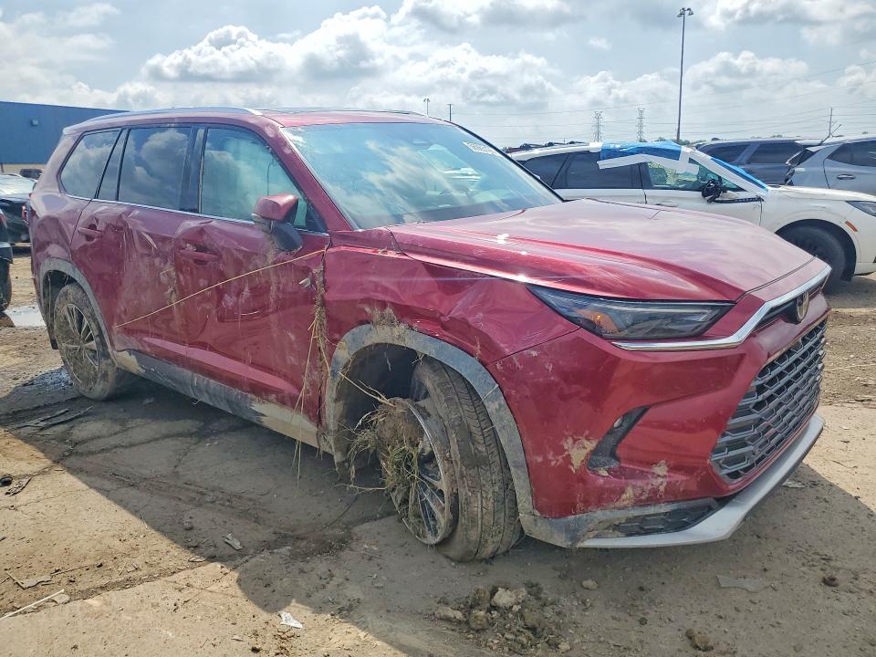 2026 Toyota Grand Highlander Hybrid მანქანა იყიდება აუქციონზე, vin: 5TDADAB59TS033166, აუქციონის ნომერი: 56985106