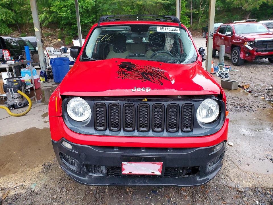2015 Jeep Renegade მანქანა იყიდება აუქციონზე, vin: ZACCJBAH0FPB97653, აუქციონის ნომერი: 55148506