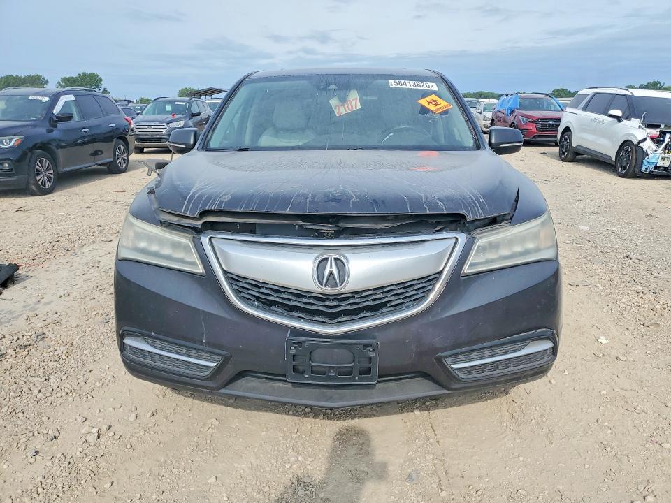 2016 Acura Mdx მანქანა იყიდება აუქციონზე, vin: 5FRYD3H43GB002190, აუქციონის ნომერი: 58413826