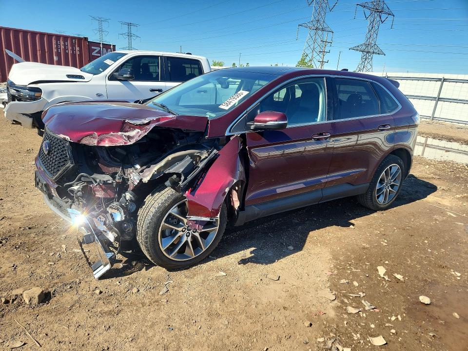 58419586 :رقم المزاد ، 2FMPK4K82HBC25237 vin ، 2017 Ford Edge مزاد بيع
