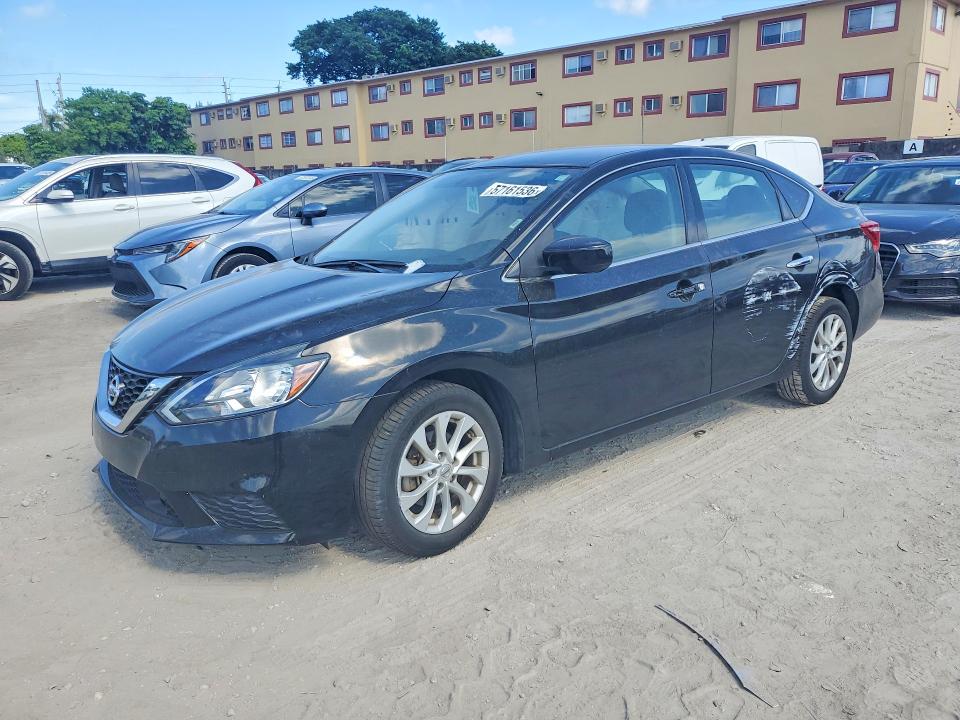 2019 Nissan Sentra მანქანა იყიდება აუქციონზე, vin: 3N1AB7APXKY297616, აუქციონის ნომერი: 57161536