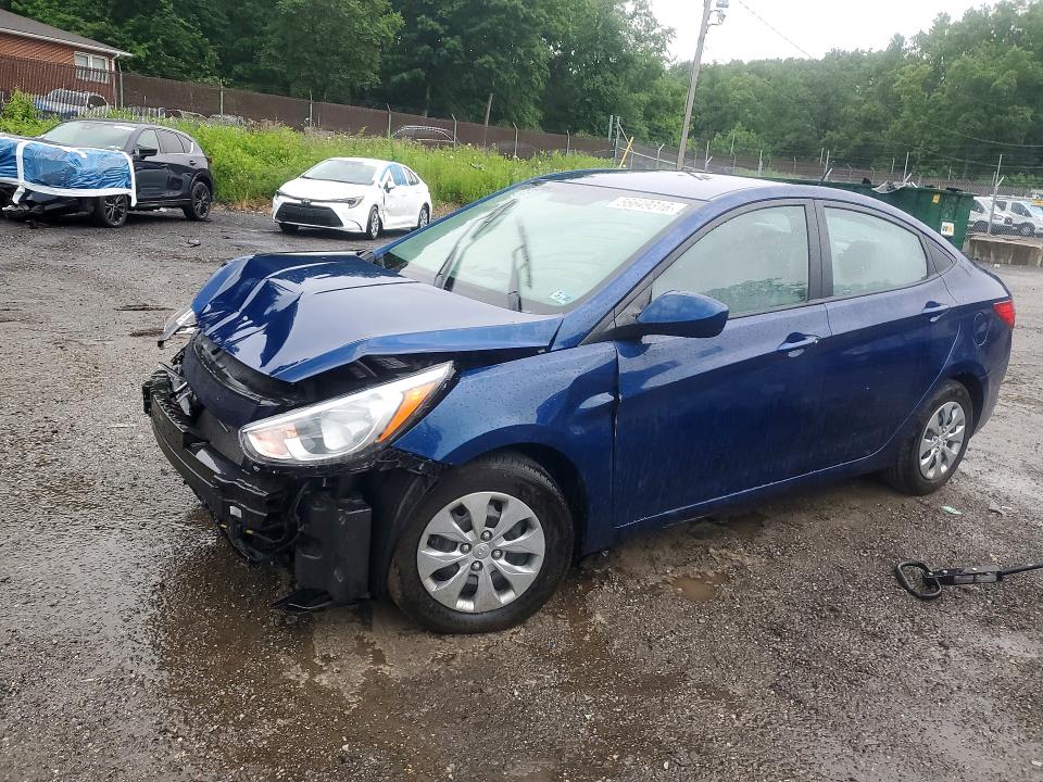 56649316 :رقم المزاد ، KMHCT4AE4HU233580 vin ، 2017 Hyundai Accent مزاد بيع