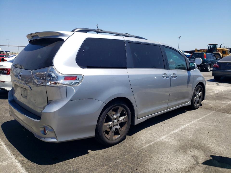 Aukcja sprzedaży 2017 Toyota Sienna, vin: 5TDXZ3DC5HS840598, numer aukcji: 58560086