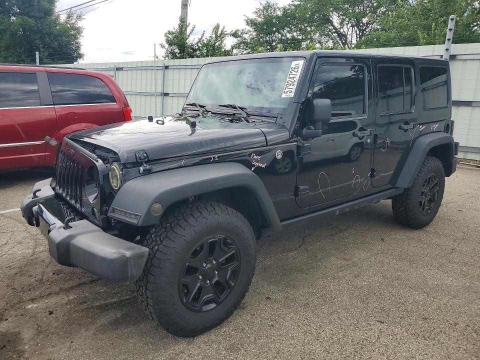Aukcja sprzedaży 2016 Jeep Wrangler Unlimited, vin: 1C4BJWDG0GL107994, numer aukcji: 57924726