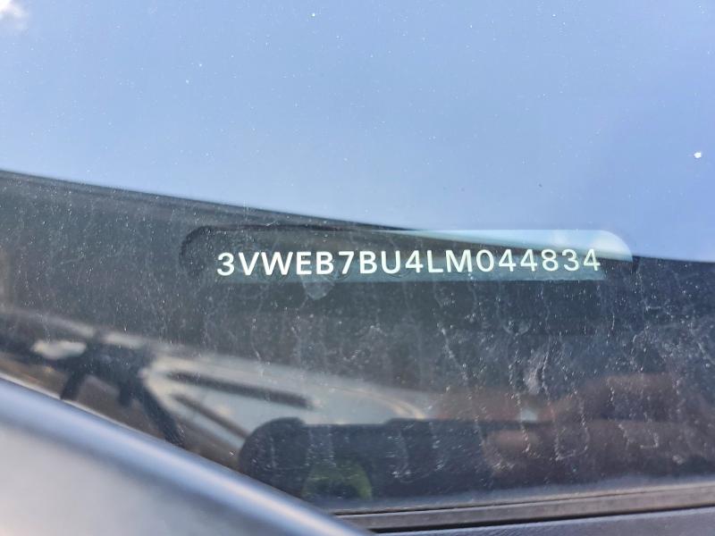 56856806 :رقم المزاد ، 3VWEB7BU4LM044834 vin ، 2020 Volkswagen Jetta مزاد بيع