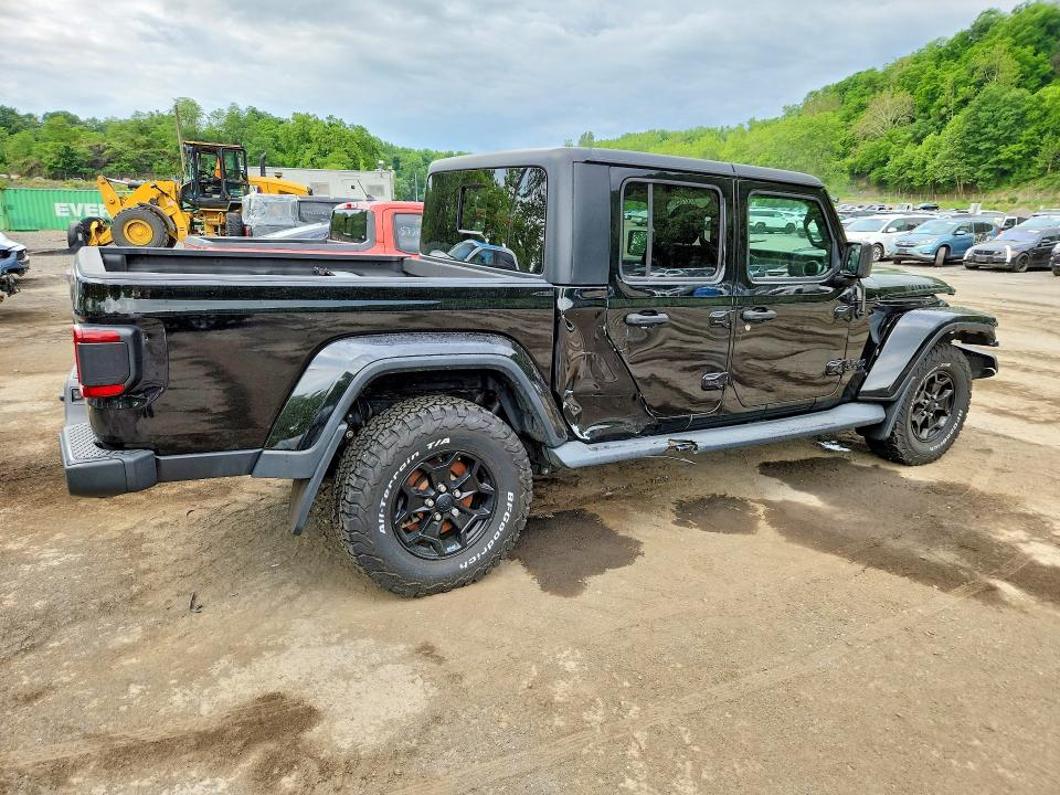 2021 Jeep Gladiator მანქანა იყიდება აუქციონზე, vin: 1C6HJTAG8ML560485, აუქციონის ნომერი: 57321656
