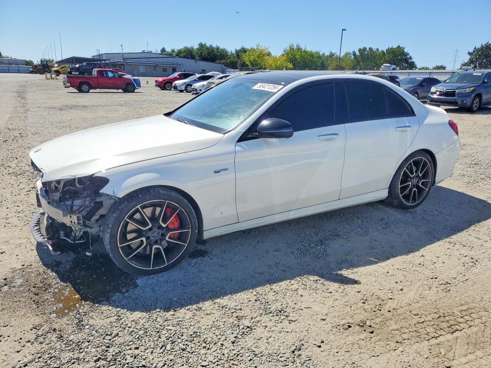 Продажа на аукционе авто 2018 Mercedes-benz C, vin: 55SWF6EB9JU257200, номер лота: 58421256