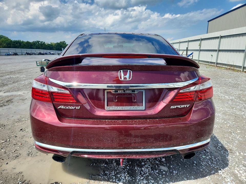 2016 Honda Accord მანქანა იყიდება აუქციონზე, vin: 1HGCR2F50GA051425, აუქციონის ნომერი: 58540356