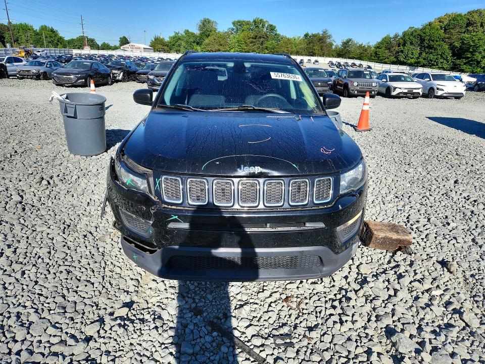 Продаж на аукціоні авто 2018 Jeep Compass, vin: 3C4NJCABXJT226619, номер лоту: 55763636