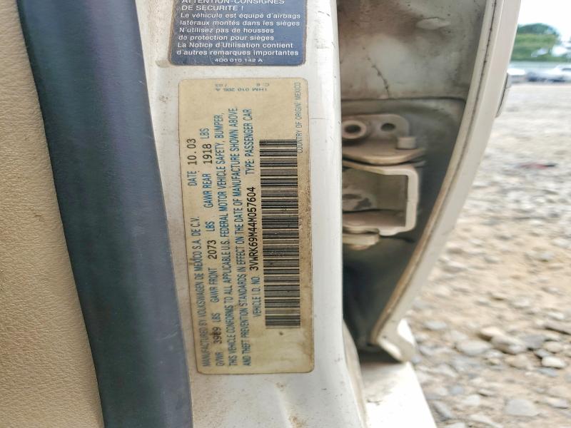 58802546 :رقم المزاد ، 3VWRK69M44M057604 vin ، 2004 Volkswagen Jetta مزاد بيع