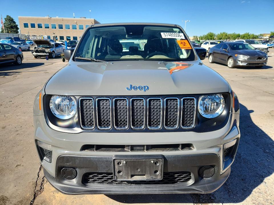 57485556 :رقم المزاد ، ZACNJDAB3MPM42763 vin ، 2021 Jeep Renegade مزاد بيع