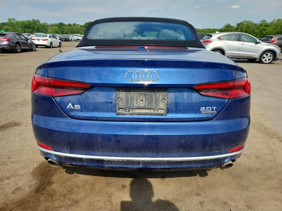 Продаж на аукціоні авто 2018 Audi A5, vin: WAUYNGF50JN001232, номер лоту: 57638446