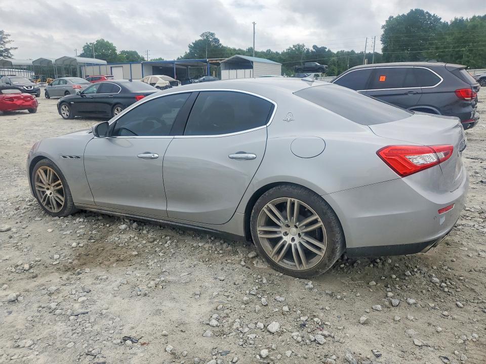 2017 Maserati Ghibli მანქანა იყიდება აუქციონზე, vin: ZAM57XSL1H1198896, აუქციონის ნომერი: 56359826