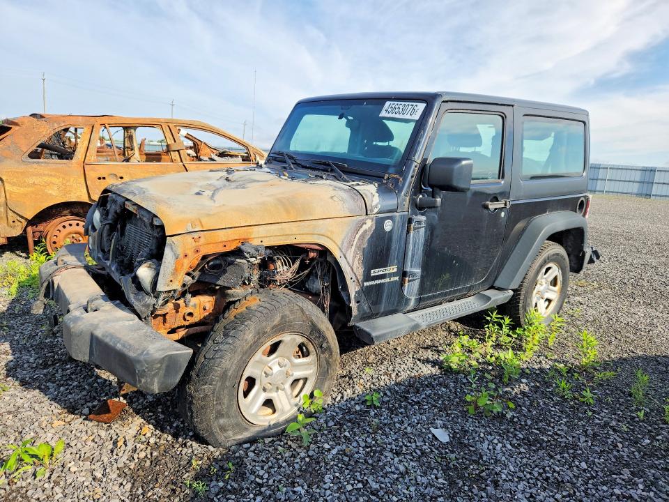 Продаж на аукціоні авто 2015 Jeep Wrangler, vin: 1C4AJWAG0FL542173, номер лоту: 45653076