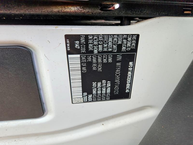 Продажа на аукционе авто 2023 Mercedes Benz Sprinter, vin: W1Y40CHYXPT143121, номер лота: 55960196