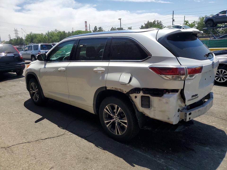 Продаж на аукціоні авто 2016 Toyota Highlander, vin: 5TDJKRFH2GS313722, номер лоту: 56598186