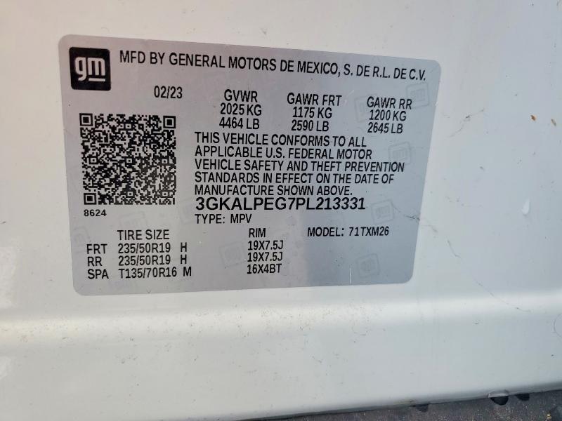 Продажа на аукционе авто 2023 Gmc Terrain, vin: 3GKALPEG7PL213331, номер лота: 56252146