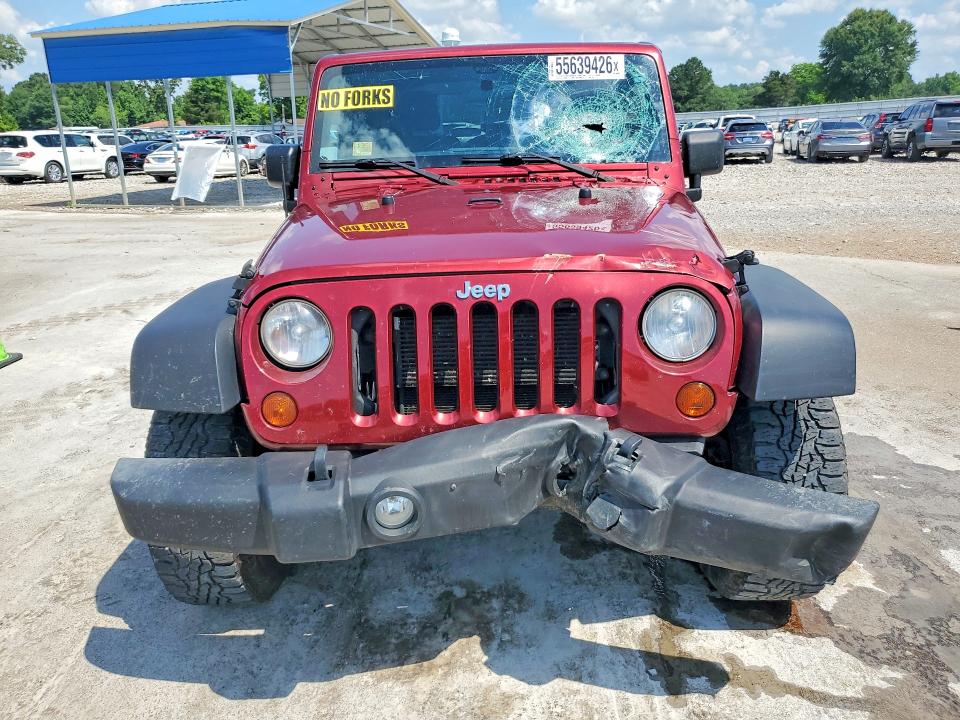 Продажа на аукционе авто 2012 Jeep Wrangler, vin: 1C4AJWAG2CL184599, номер лота: 55639426