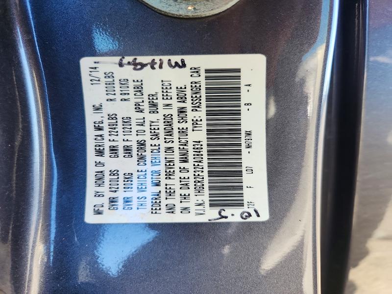 Продаж на аукціоні авто 2015 Honda Accord, vin: 1HGCR2F32FA084634, номер лоту: 56888816