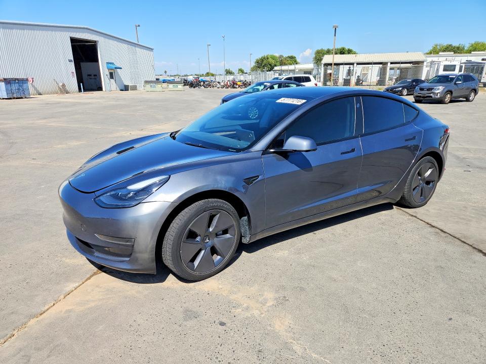 2023 Tesla Model 3 მანქანა იყიდება აუქციონზე, vin: 5YJ3E1EA5PF576975, აუქციონის ნომერი: 57771216