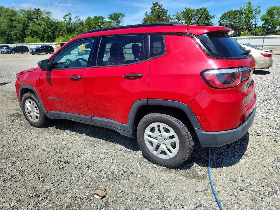 Продажа на аукционе авто 2018 Jeep Compass, vin: 3C4NJCAB6JT102234, номер лота: 56641186