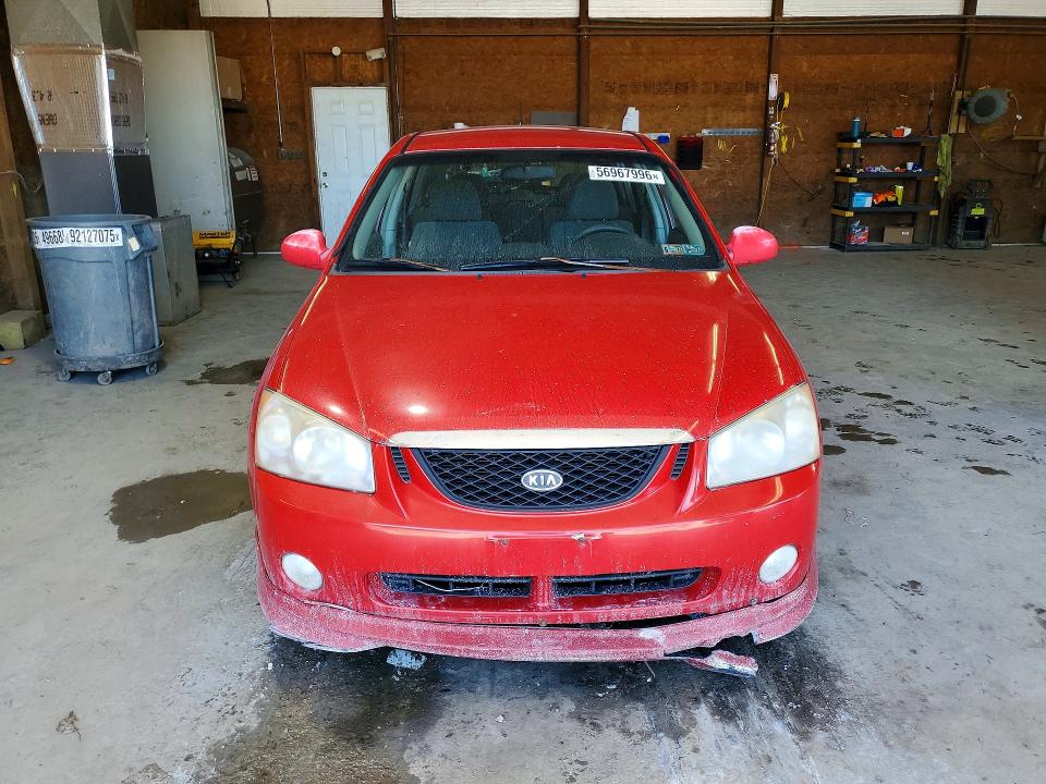 56967996 :رقم المزاد ، KNAFE161365244901 vin ، 2006 Kia Spectra مزاد بيع