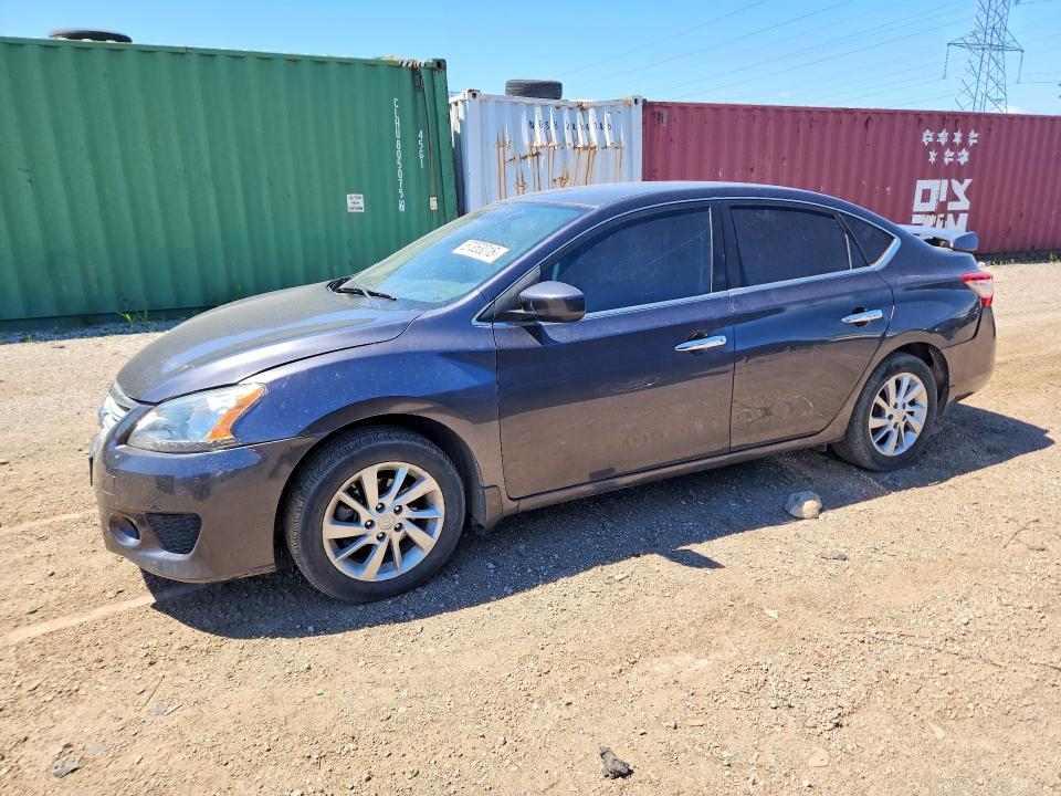 2013 Nissan Sentra მანქანა იყიდება აუქციონზე, vin: 3N1AB7AP5DL652417, აუქციონის ნომერი: 57353016