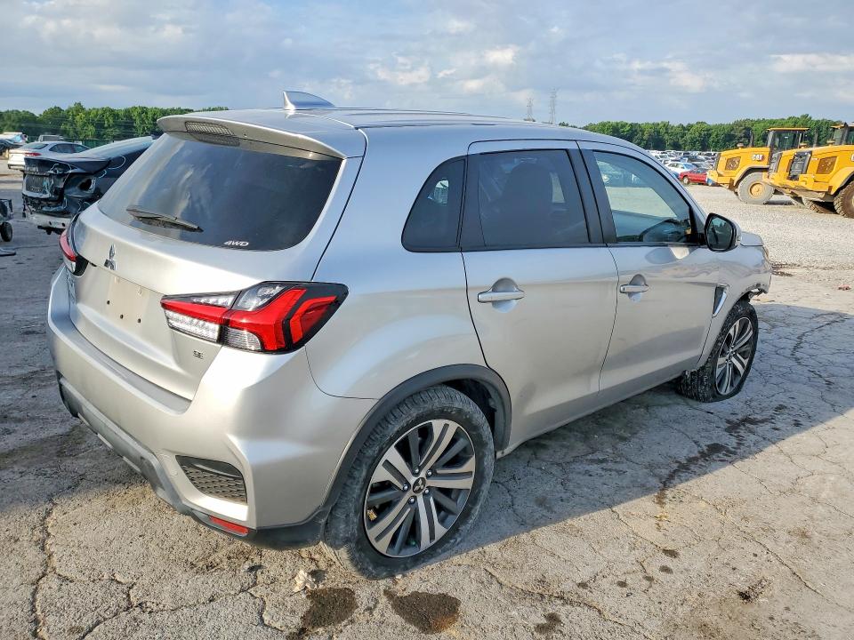 2022 Mitsubishi Outlander Sport მანქანა იყიდება აუქციონზე, vin: JA4ARUAU4NU008681, აუქციონის ნომერი: 56580016