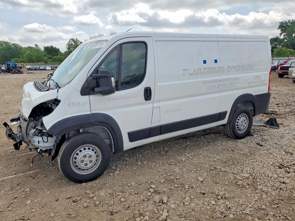 2024 Ram Promaster 3500 მანქანა იყიდება აუქციონზე, vin: 3C6MRVWG7RE154807, აუქციონის ნომერი: 56217506