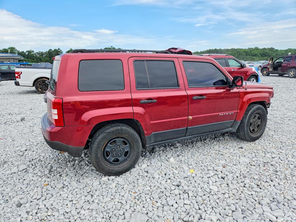 Продажа на аукционе авто 2017 Jeep Patriot, vin: 1C4NJPBB4HD201396, номер лота: 57475486