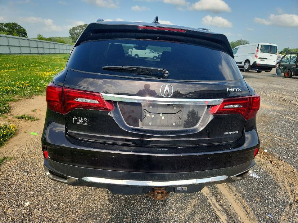 59301296 :رقم المزاد ، 5FRYD4H86HB038501 vin ، 2017 Acura Mdx مزاد بيع