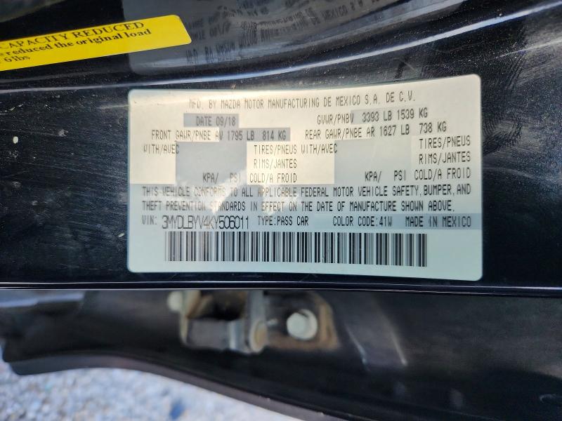 Продажа на аукционе авто 2019 Toyota Yaris, vin: 3MYDLBYV4KY506011, номер лота: 58470876