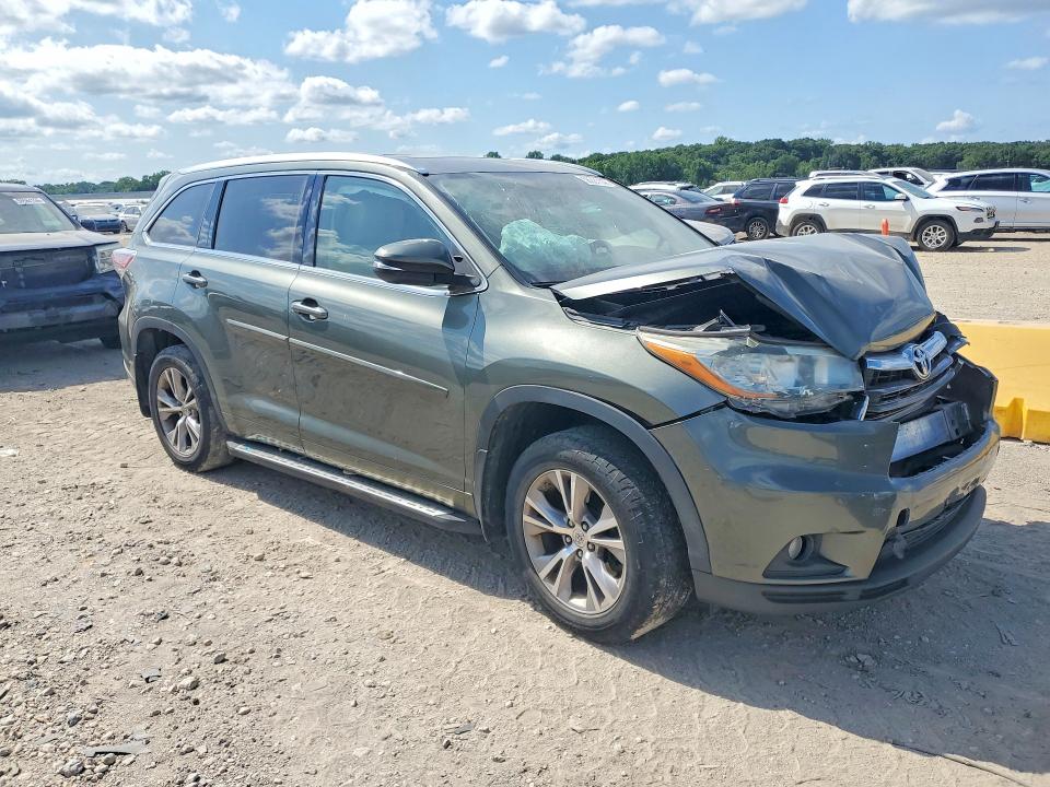 Aukcja sprzedaży 2015 Toyota Highlander, vin: 5TDJKRFH9FS122216, numer aukcji: 58381346