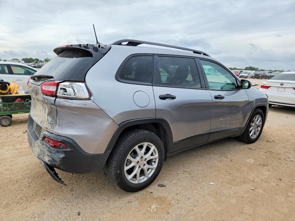 2017 Jeep Cherokee მანქანა იყიდება აუქციონზე, vin: 1C4PJLAB0HW572451, აუქციონის ნომერი: 56148906
