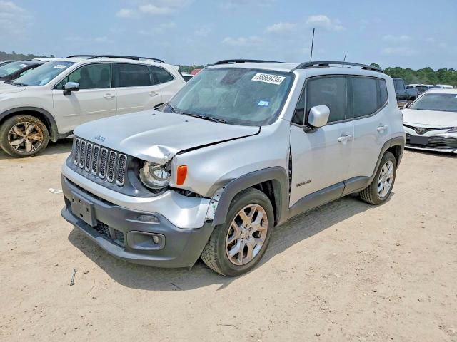 Продажа на аукционе авто 2018 Jeep Renegade, vin: ZACCJABB6JPJ09148, номер лота: 58569436