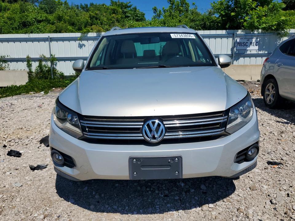 Продажа на аукционе авто 2014 Volkswagen Tiguan, vin: WVGBV3AX9EW535822, номер лота: 57343856