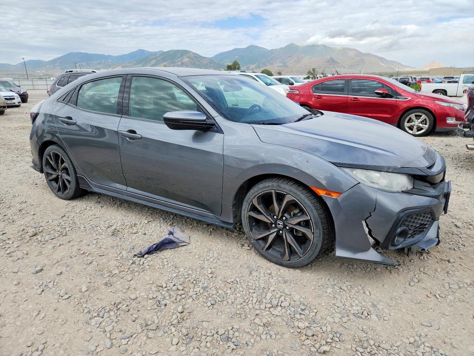 56352526 :رقم المزاد ، SHHFK7G45KU203913 vin ، 2019 Honda Civic مزاد بيع