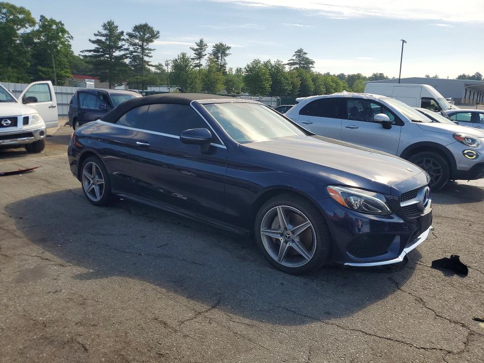 2017 Mercedes-benz C მანქანა იყიდება აუქციონზე, vin: WDDWK4KB0HF531045, აუქციონის ნომერი: 56819796