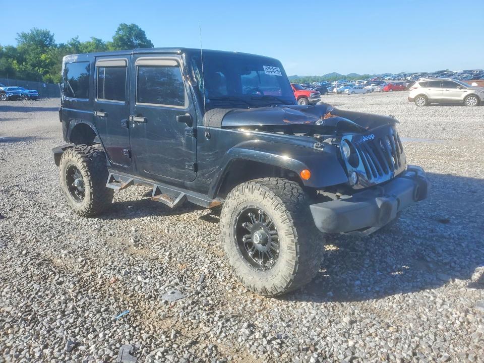 2014 Jeep Wrangler Unlimited მანქანა იყიდება აუქციონზე, vin: 1C4BJWEG0EL135452, აუქციონის ნომერი: 57018116