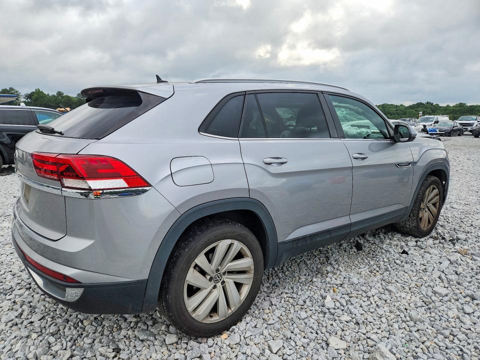 57867546 :رقم المزاد ، 1V2JE2CA1MC207148 vin ، 2021 Volkswagen Atlas Cross Sport مزاد بيع