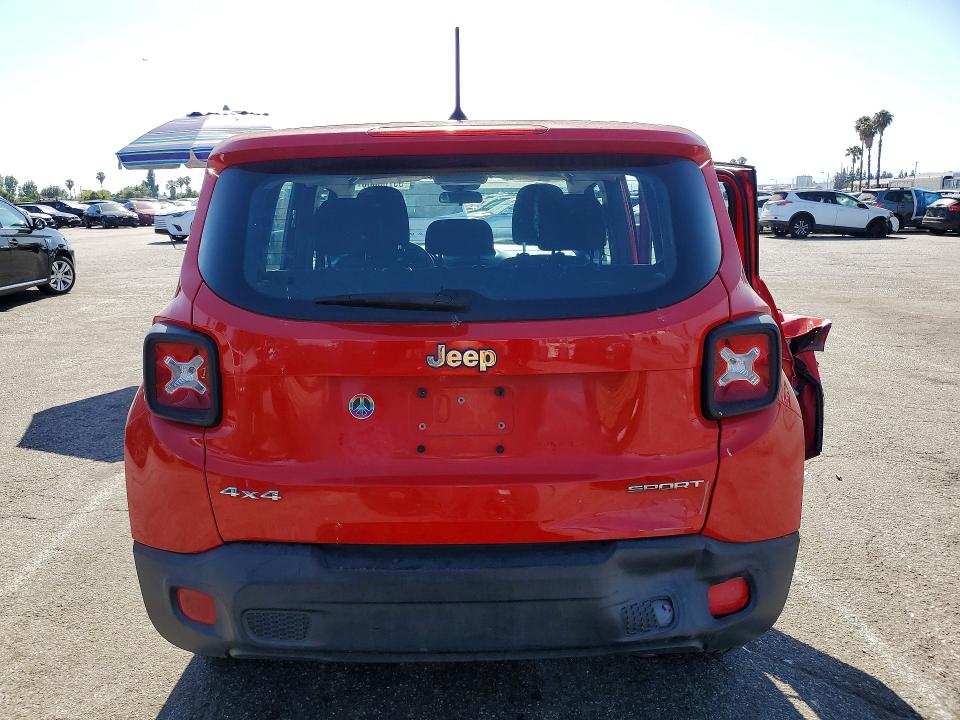 Продаж на аукціоні авто 2017 Jeep Renegade, vin: ZACCJBAB2HPG05729, номер лоту: 55765586