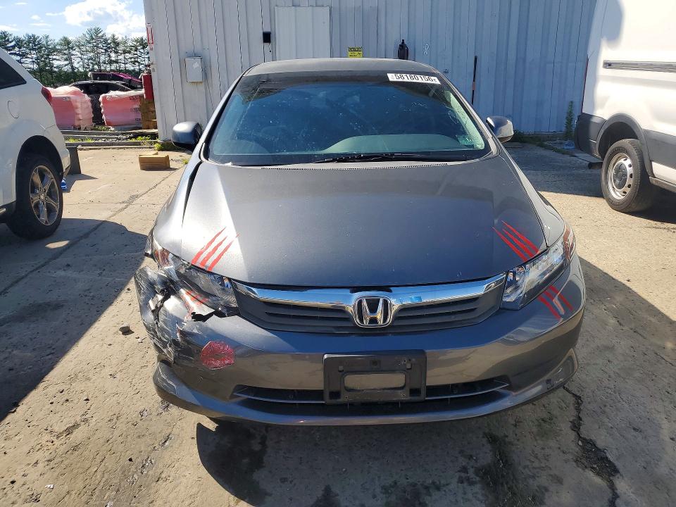2012 Honda Civic მანქანა იყიდება აუქციონზე, vin: 19XFB2F59CE022318, აუქციონის ნომერი: 58180156