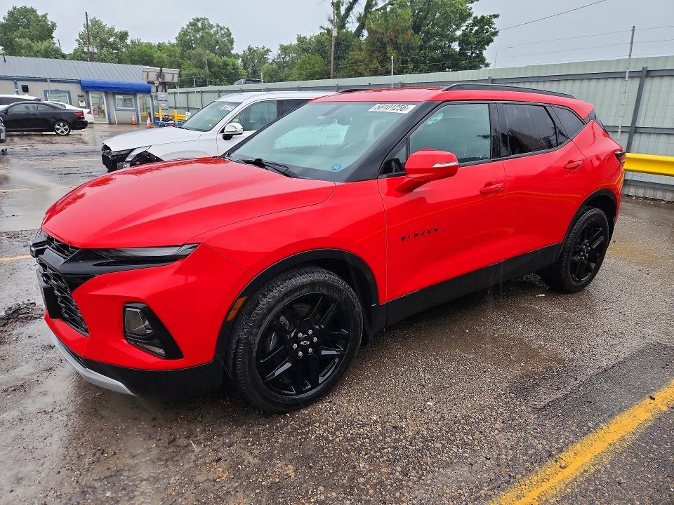 58101256 :رقم المزاد ، 3GNKBHRS2LS688478 vin ، 2020 Chevrolet Blazer مزاد بيع