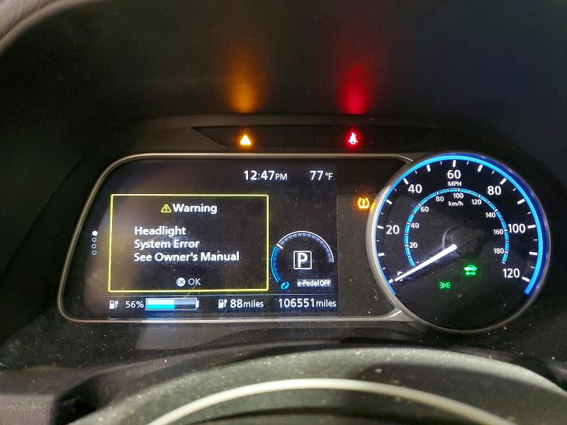Aukcja sprzedaży 2019 Nissan Leaf, vin: 1N4AZ1CP1KC302543, numer aukcji: 56646376