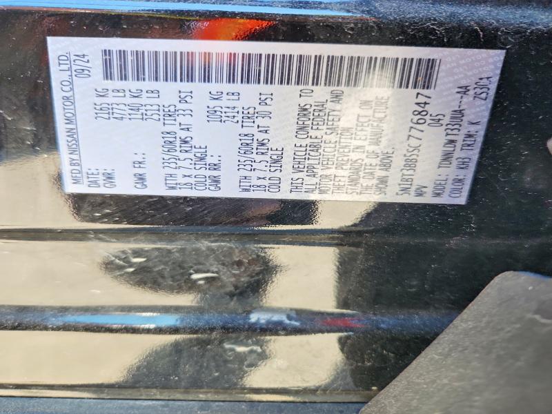 Aukcja sprzedaży 2025 Nissan Rogue, vin: 5N1BT3BB5SC776847, numer aukcji: 56054746