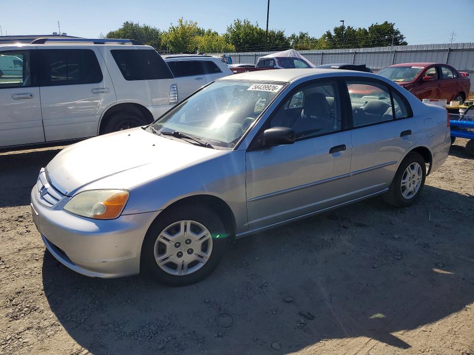 Продажа на аукционе авто 2001 Honda Civic, vin: 2HGES16551H614758, номер лота: 56439926