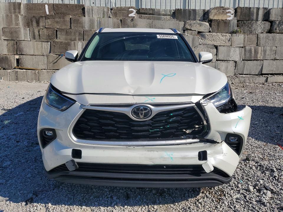 Aukcja sprzedaży 2021 Toyota Highlander, vin: 5TDHZRBH0MS552567, numer aukcji: 55898926