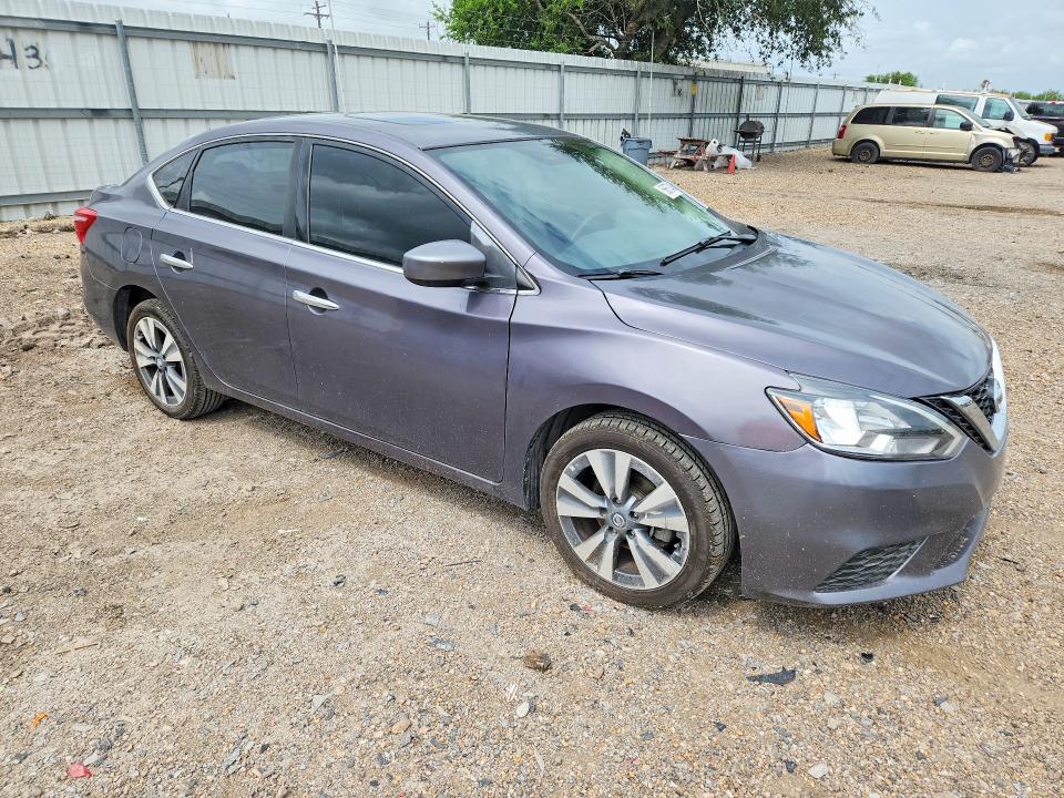 56673486 :رقم المزاد ، 3N1AB7AP0KY436166 vin ، 2019 Nissan Sentra مزاد بيع