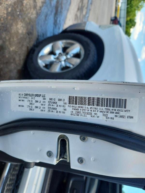 Продаж на аукціоні авто 2014 Ram 1500, vin: 1C6RR7LT7ES182326, номер лоту: 56967186