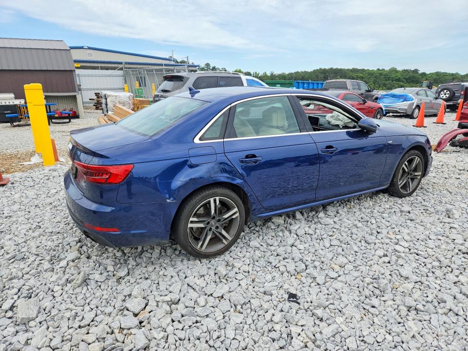 2017 Audi A4 მანქანა იყიდება აუქციონზე, vin: WAUENAF48HN037249, აუქციონის ნომერი: 56510906